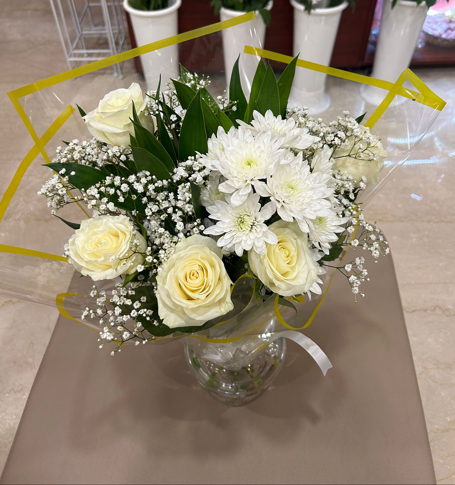 White Flowers Bouquet