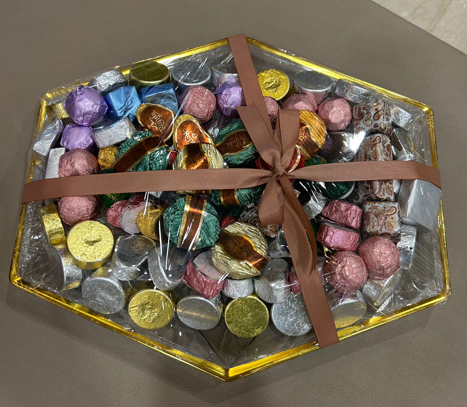 Chocolates In Tray